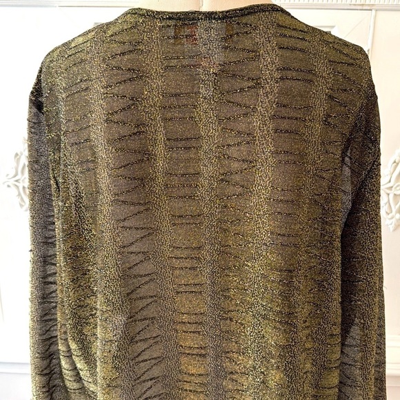 J. Ribkoff Couture Shimmer Sheer Cardigan - Picture 8 of 12